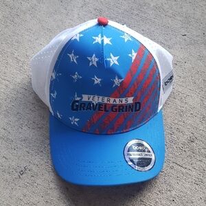 Brand new Gravel Grind, Veterans- back is adjustable Baseball hat